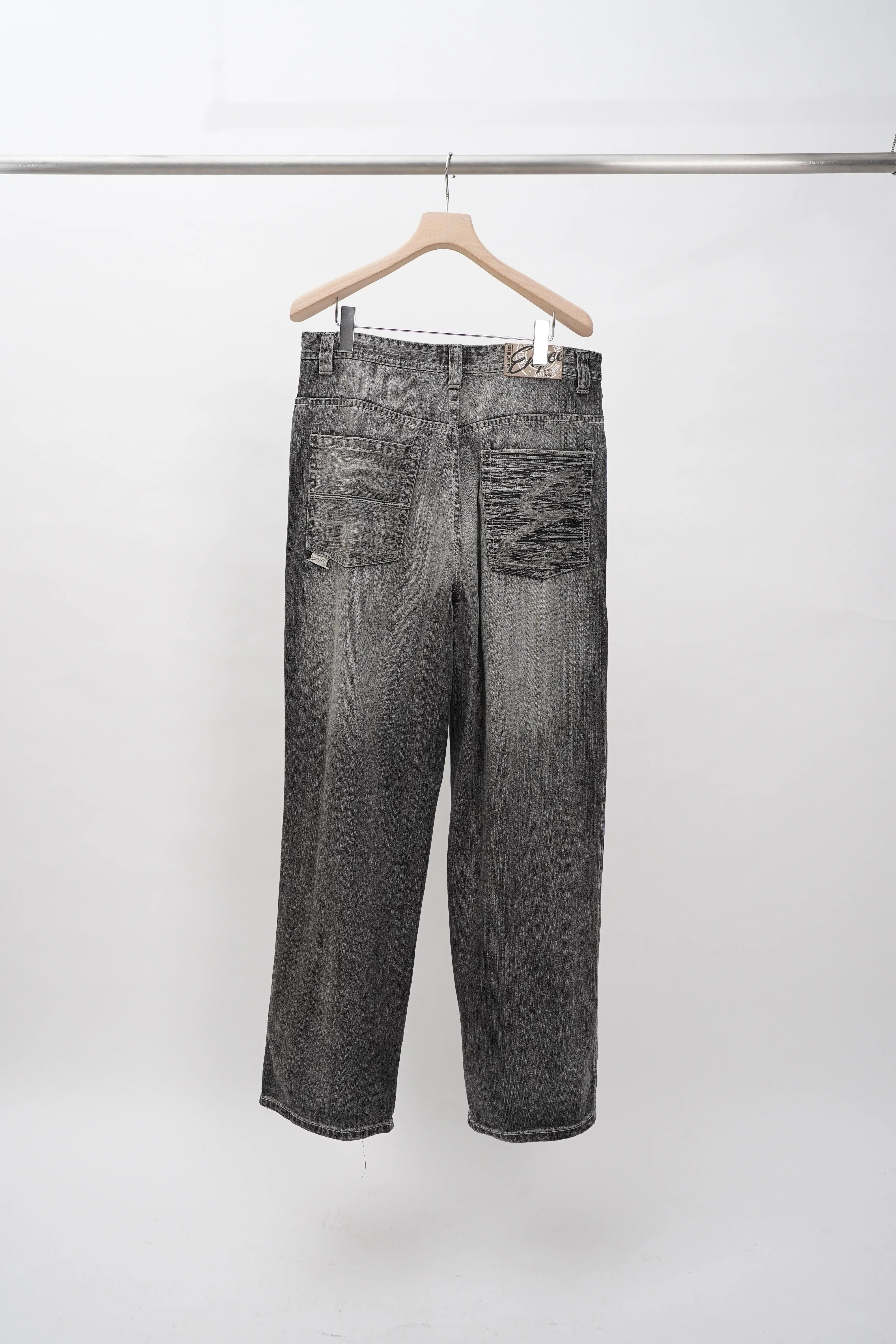 00's "ENYCE" -Loose Fit Straight Denim Pants-