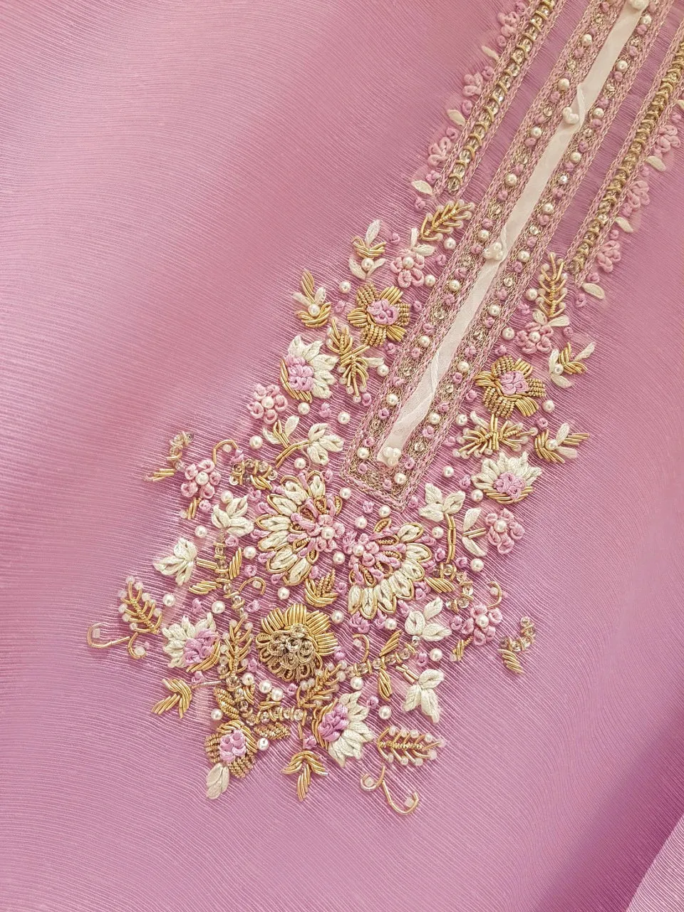 Agha Noor Pink Karandi 2-Piece (Shirt   Dupatta) Suit