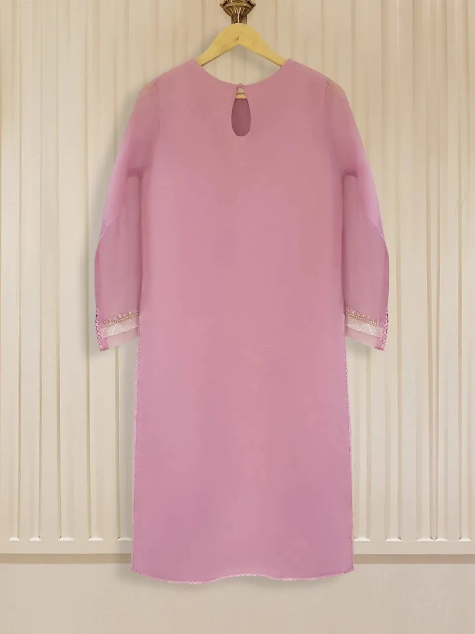 Agha Noor Pink Karandi 2-Piece (Shirt   Dupatta) Suit