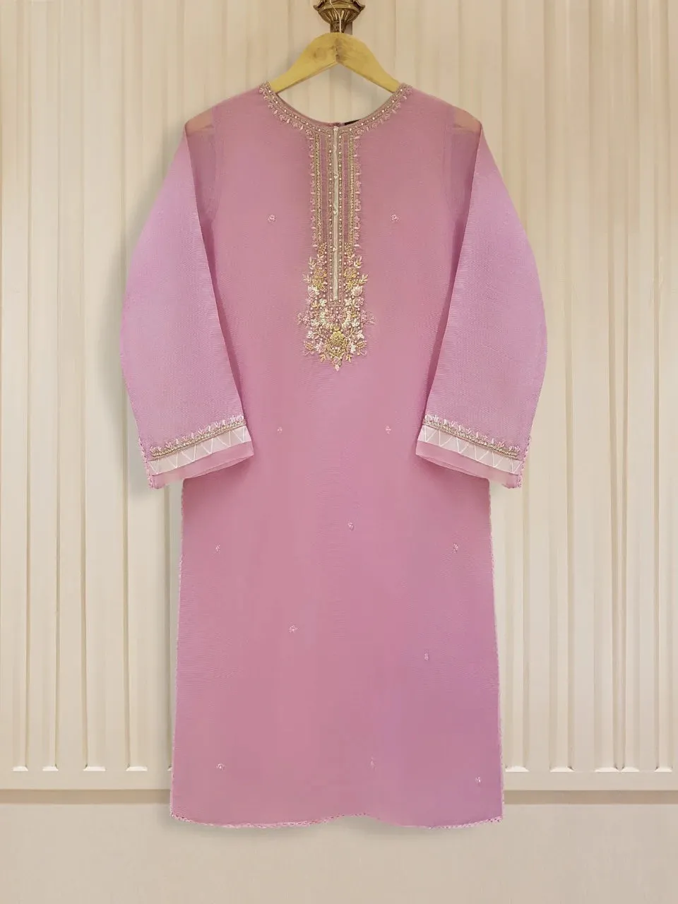 Agha Noor Pink Karandi 2-Piece (Shirt   Dupatta) Suit