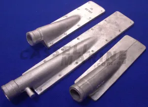 Aluminium Log Bases suit 1" Prop Shaft