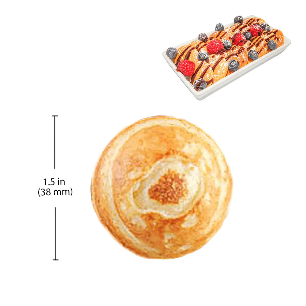 AR-2240 Mini Dutch Pancake Maker | Poffertjes Iron Commercial | 25 Pcs | Dutch Mini Pancakes