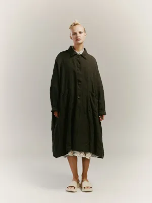 ATOMIA COAT - HARD LIN - KHAKI
