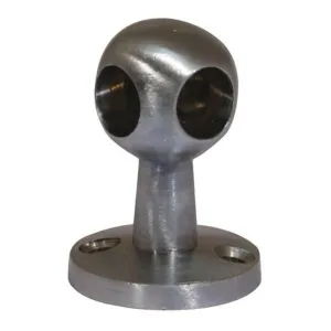 Ball Post Corner for 3/8" Rail