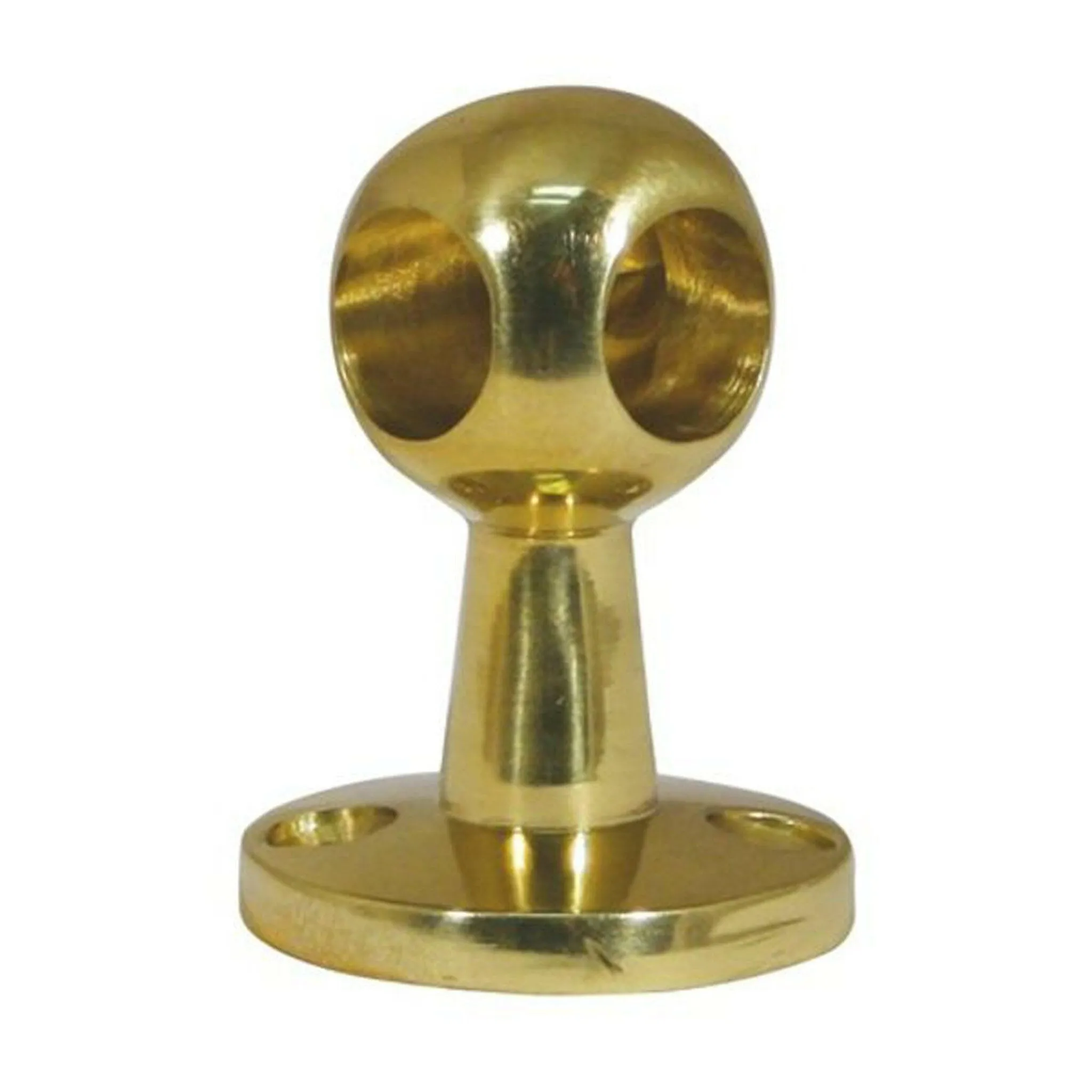 Ball Post Corner for 3/8" Rail