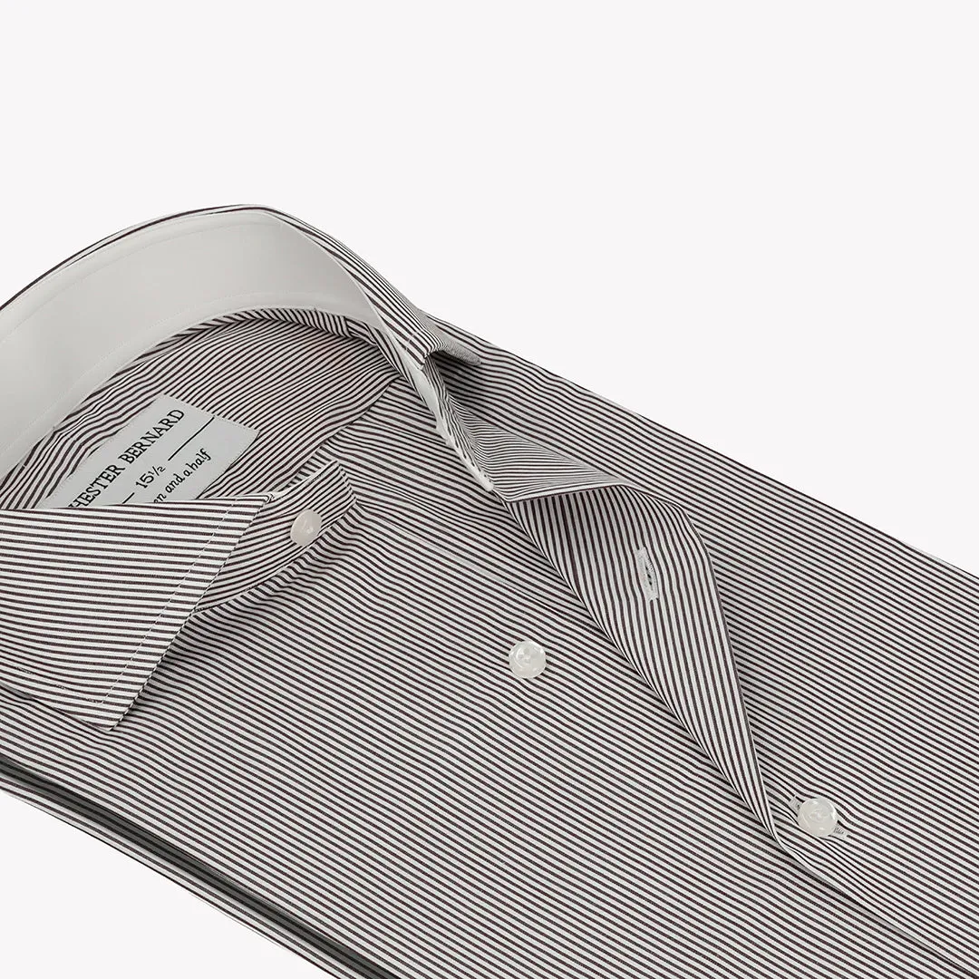 Black Pin Stripes With White Inlay OL-250