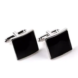 Classy Men Cufflinks Black