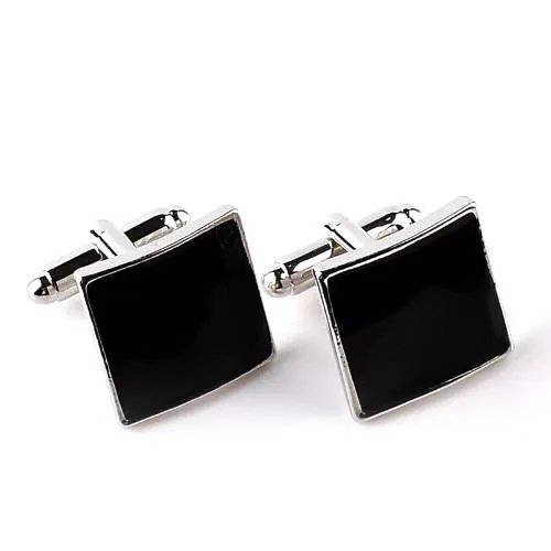 Classy Men Cufflinks Black