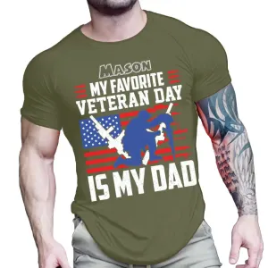 Custom Logo Gifts, personalized corporate gifts Father's Day/Veterans Day, Thank You Veterans Unisex Shirt, Happy Veterans Day Shirt, YW064-C0602