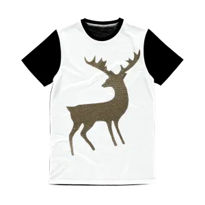 Deer Classic Sublimation Panel T-Shirt