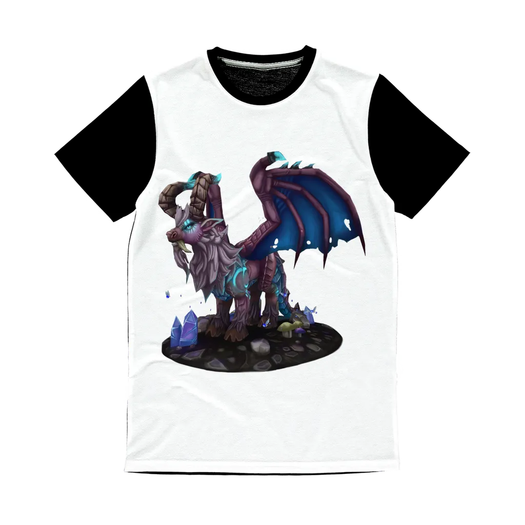 Deviant Dungeon Lurker Classic Sublimation Panel T-Shirt