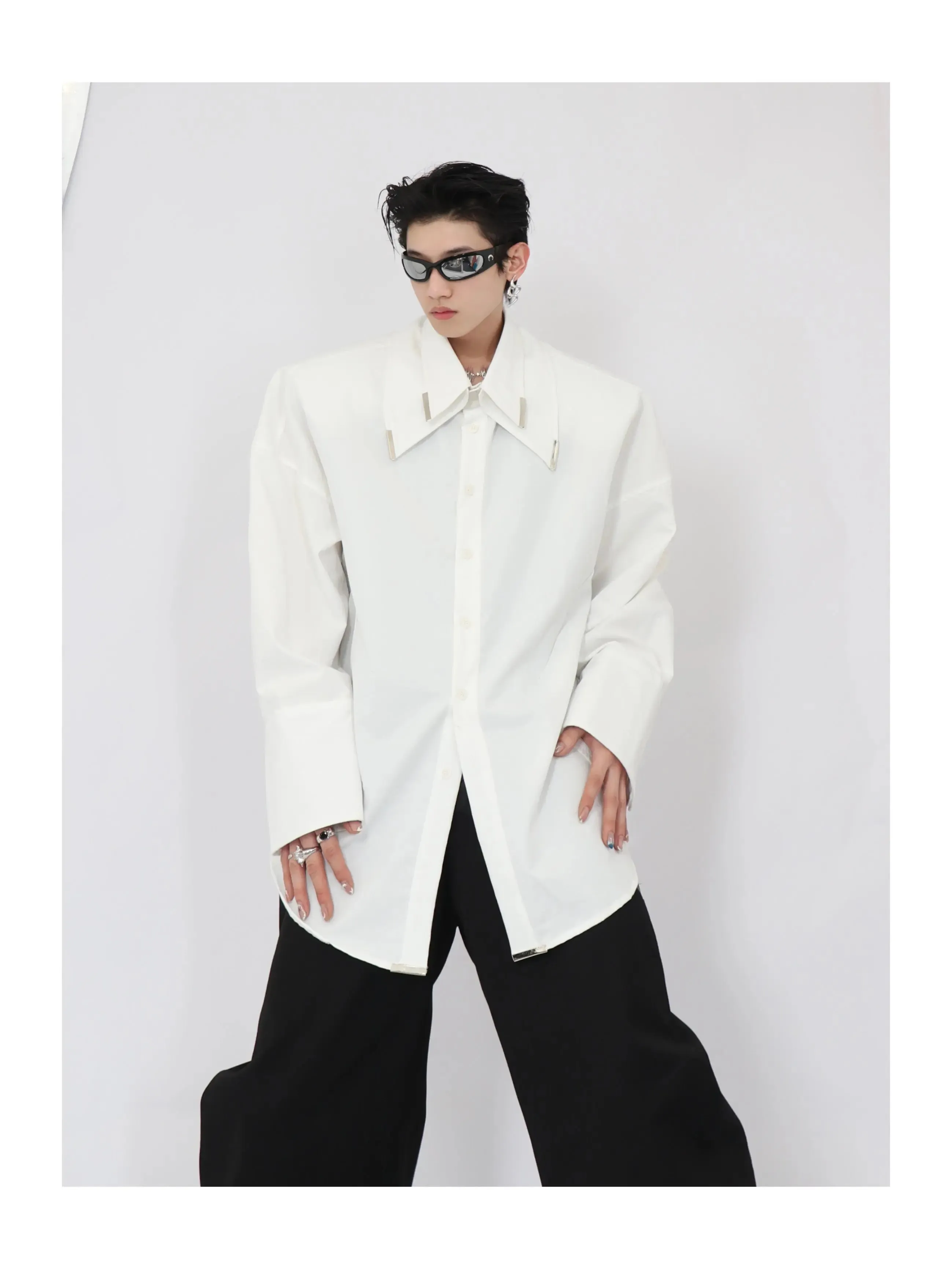 Double White Shirt