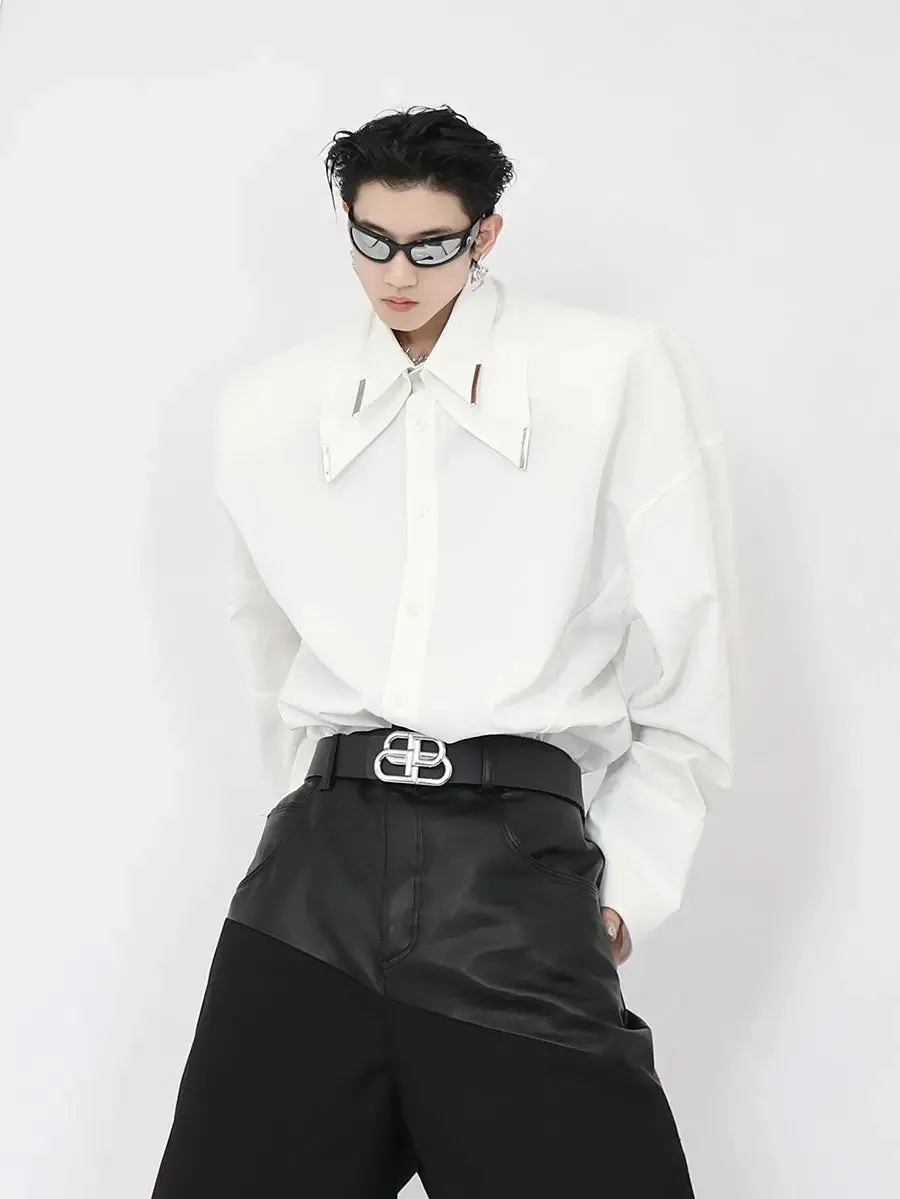 Double White Shirt