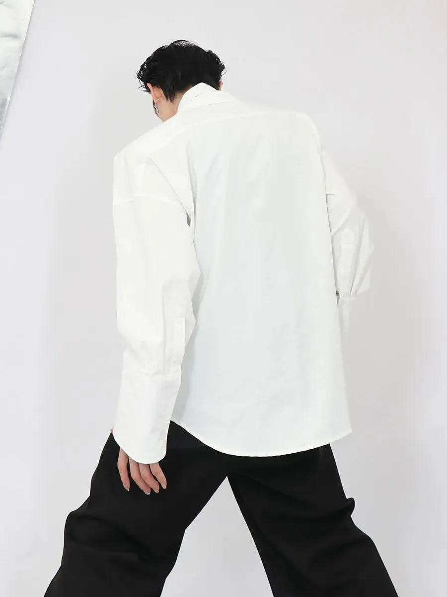 Double White Shirt