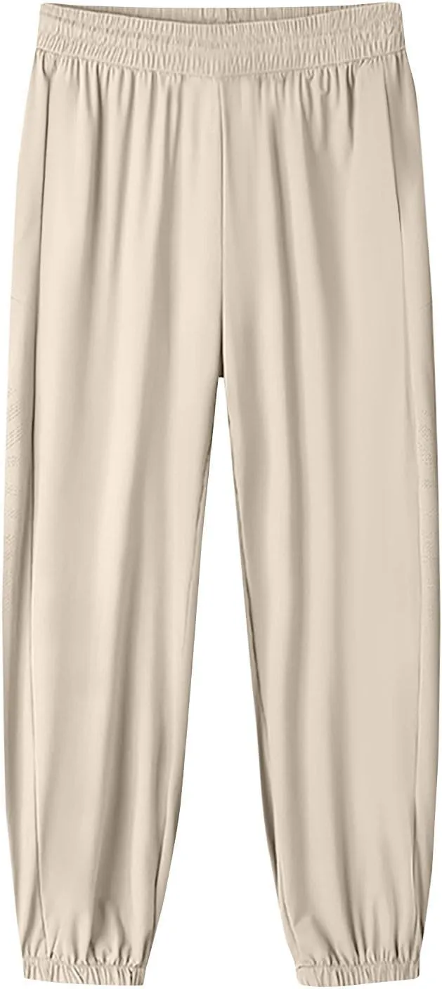 GOFULY Beeswan Pants for Women Stretch Active Quick Drying Casual Pants Drawstring Outdoor Beeswan Pant Joggers with Pockets
