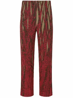 Grass Field Loose Fit Straight Pants