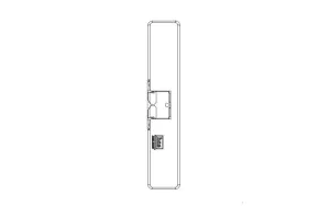 HES 9600 629 Fail Safe/Fail Secur 12/24VDC Electric Strike, Surface Mounted, 3/4" Thickness, Bright Stainless Steel