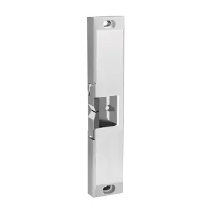 HES 9600 630 LBM Fail Safe/Fail Secure 12/24VDC Electric Strike, Surface Mounted, 3/4" Thickness, Latchbolt Monitor, Satin Stainless Steel