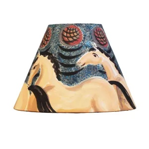 Horses Small Cone Lampshade