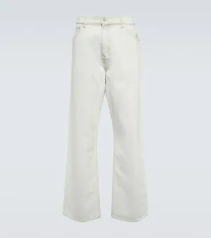 Kenzo straight fit jeans, white