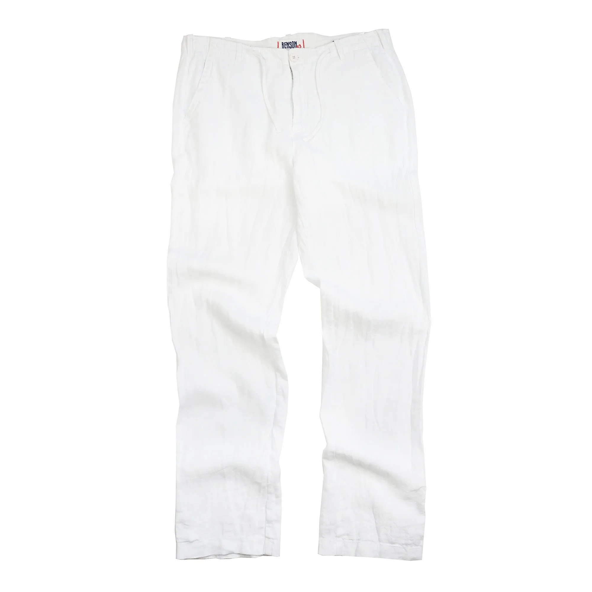 Key West White Linen Pants