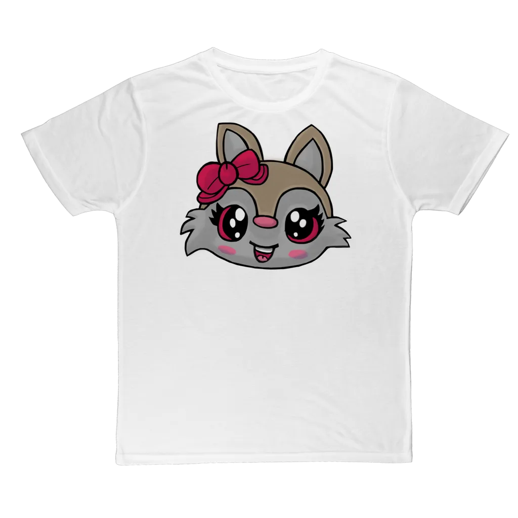 Kitty Face Classic Sublimation Adult T-Shirt