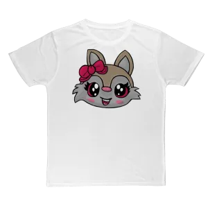 Kitty Face Classic Sublimation Adult T-Shirt