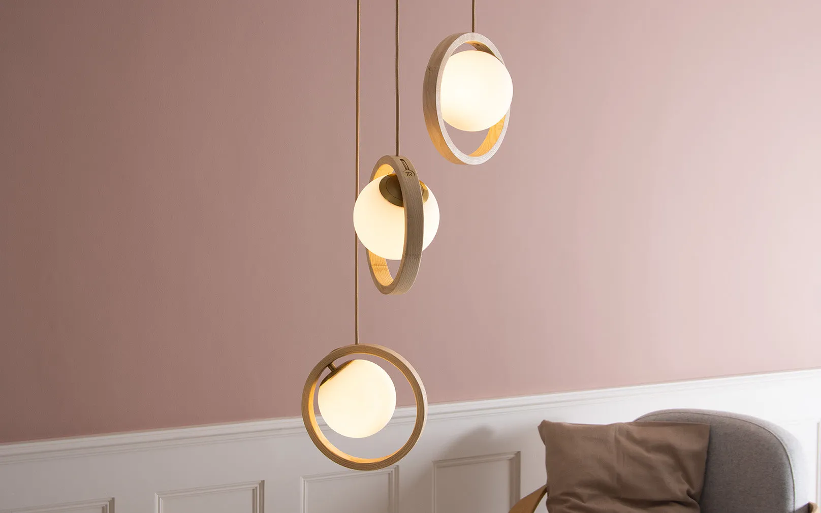 Loer Pendant Small - Trio Cluster