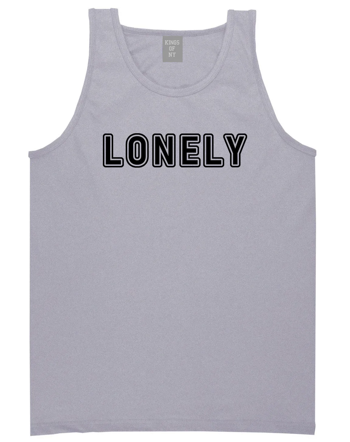 Lonely Mens Tank Top T-Shirt