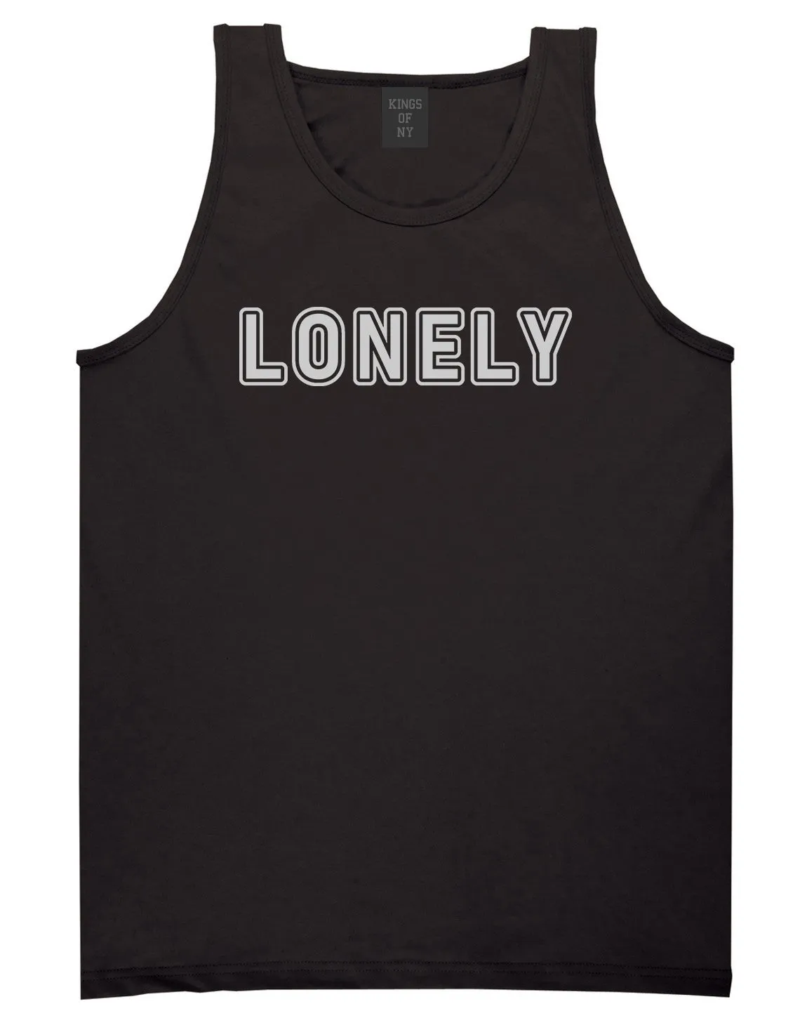 Lonely Mens Tank Top T-Shirt
