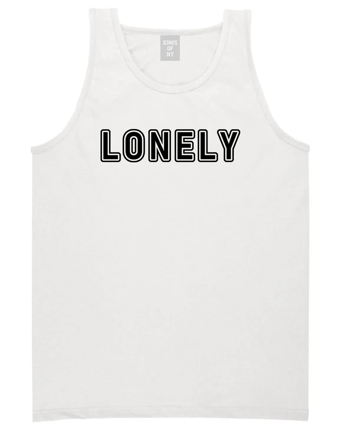 Lonely Mens Tank Top T-Shirt