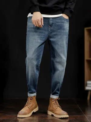 Loose Fit Harem Jeans