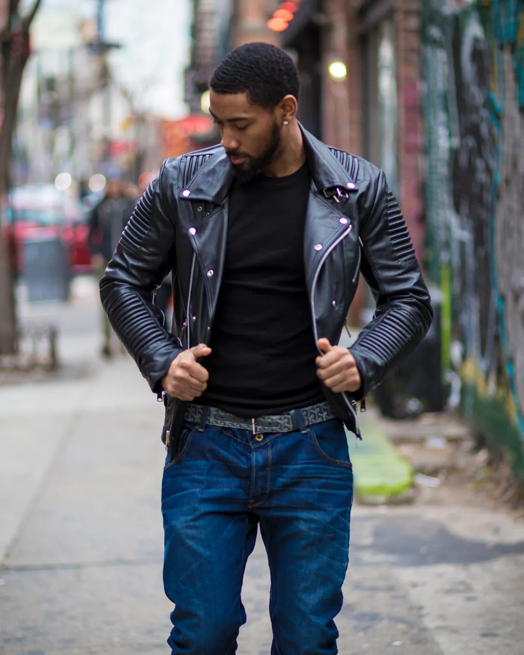 MEN BIKER RIBBLES- BIKER