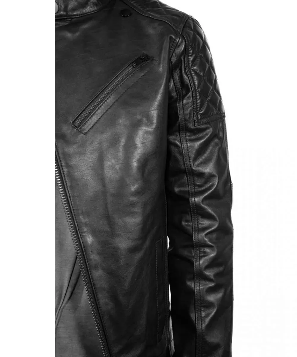 Metal Gear Solid V Big Boss Biker Leather Jacket