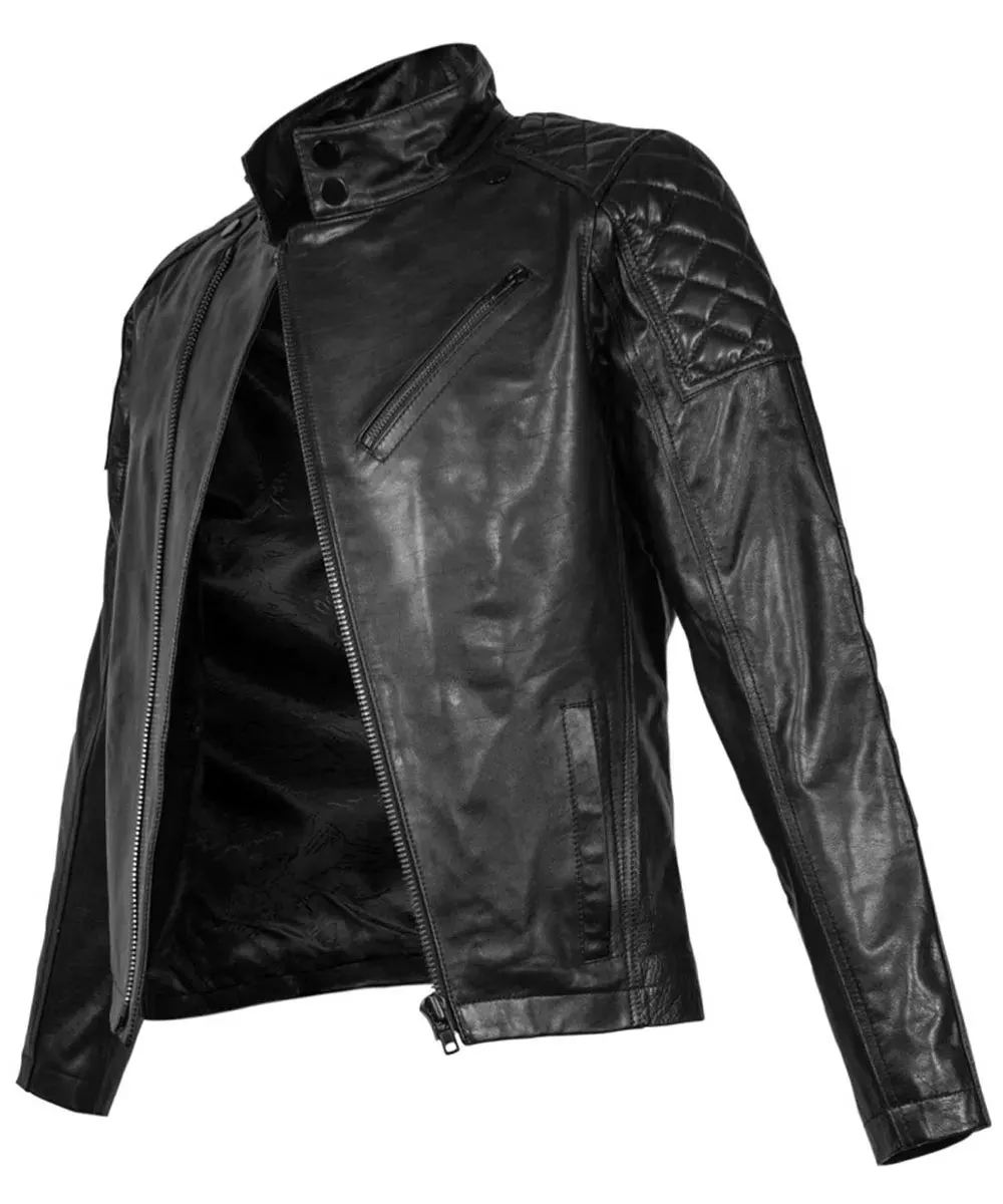 Metal Gear Solid V Big Boss Biker Leather Jacket