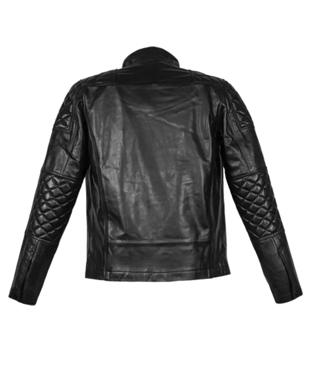 Metal Gear Solid V Big Boss Biker Leather Jacket