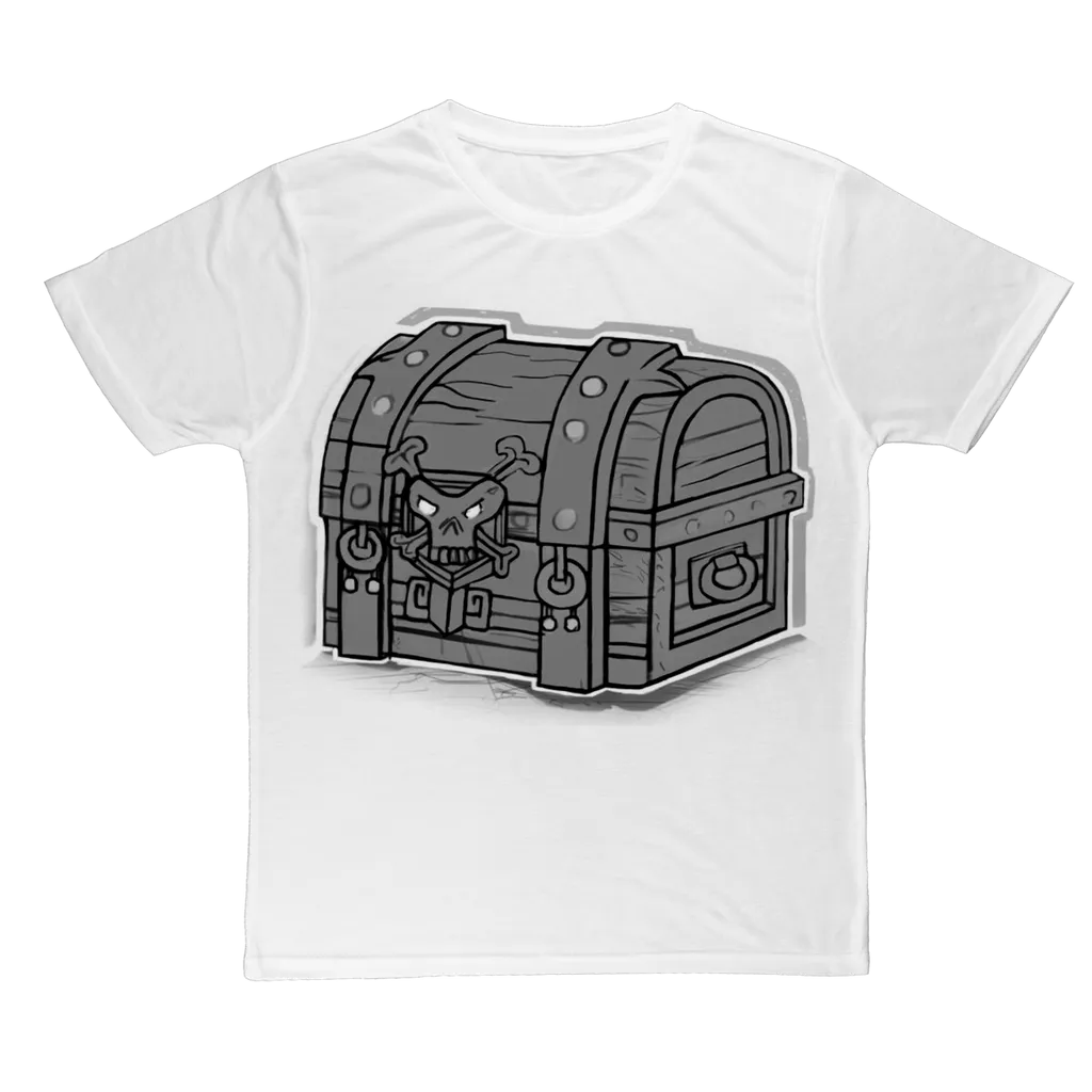 Pirate Chest Classic Sublimation Adult T-Shirt