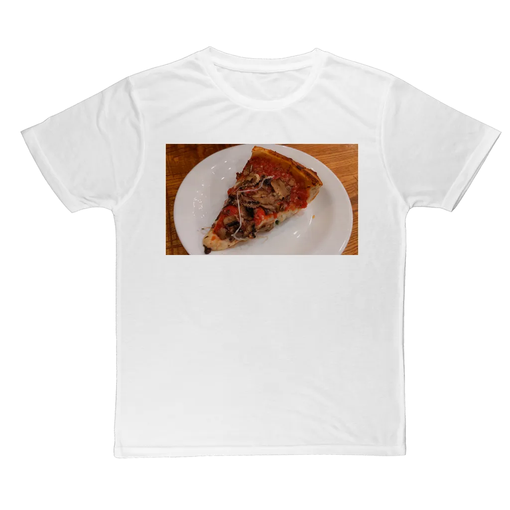 PizzaonPlate Classic Sublimation Adult T-Shirt