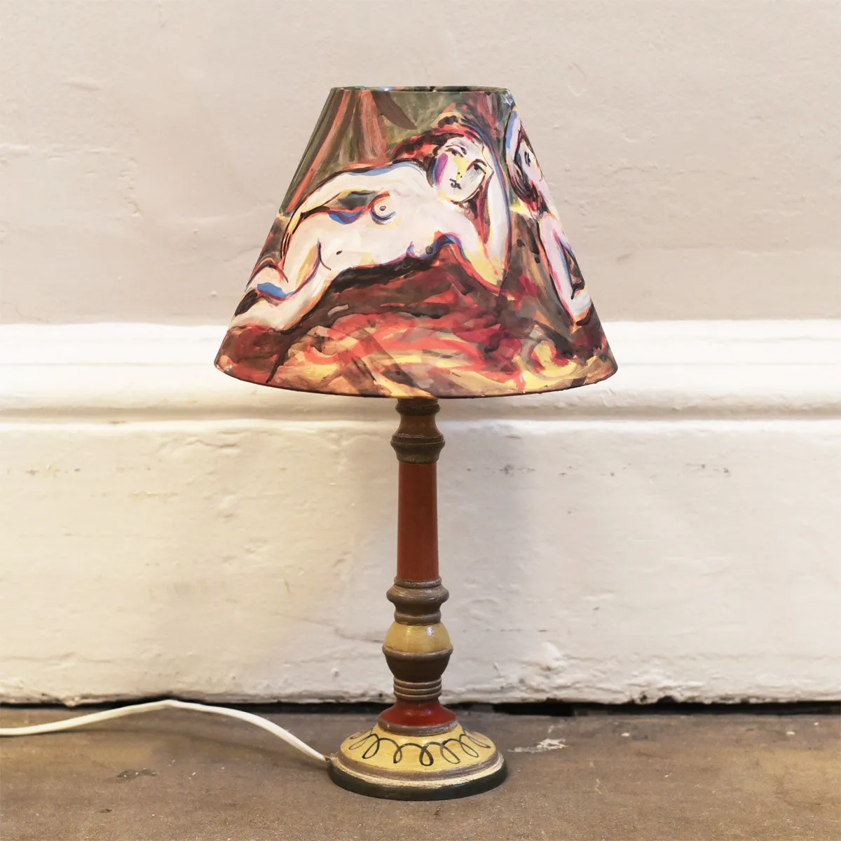 Reclining Nude Small Cone Lampshade