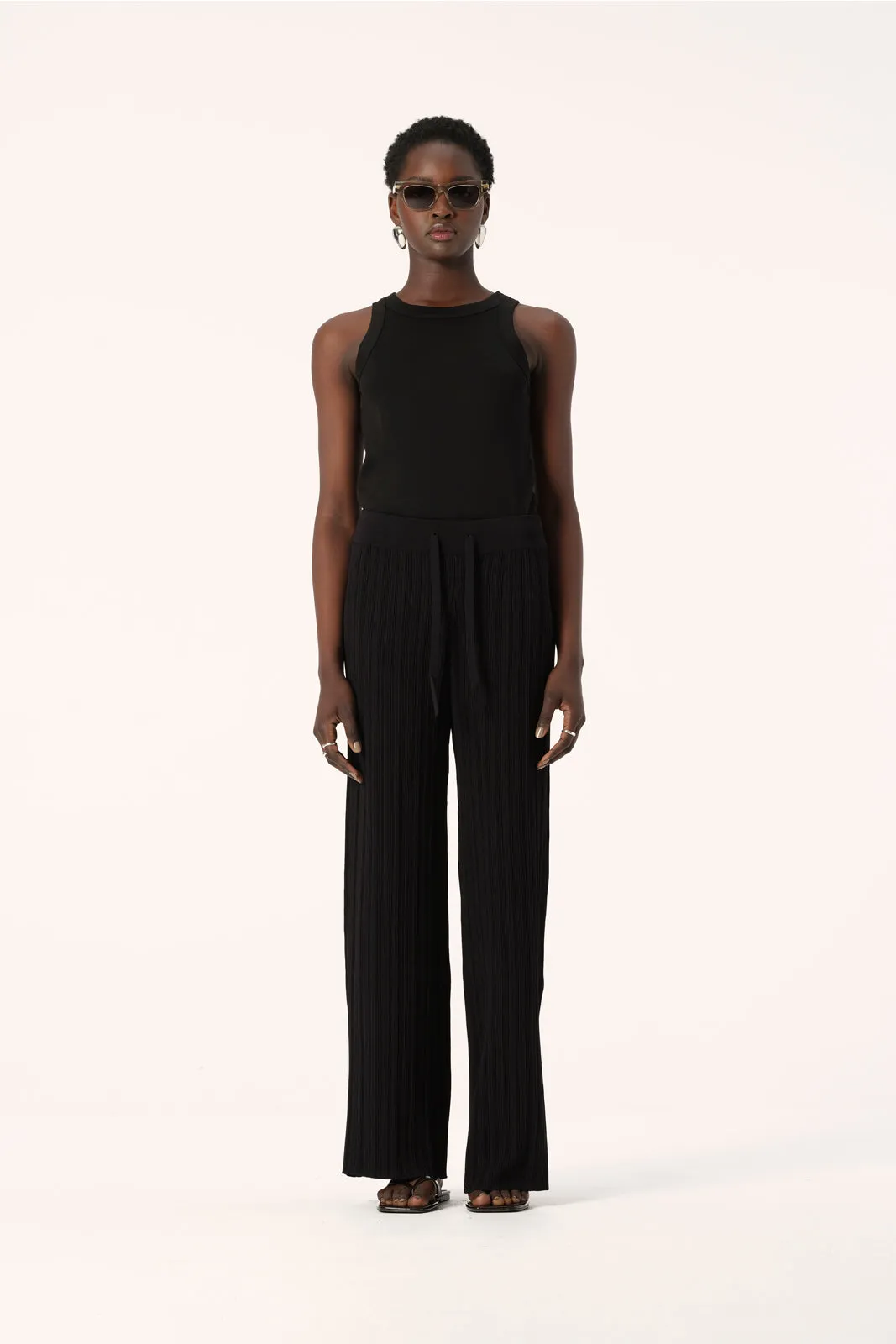 Roberta Knit Pant Black
