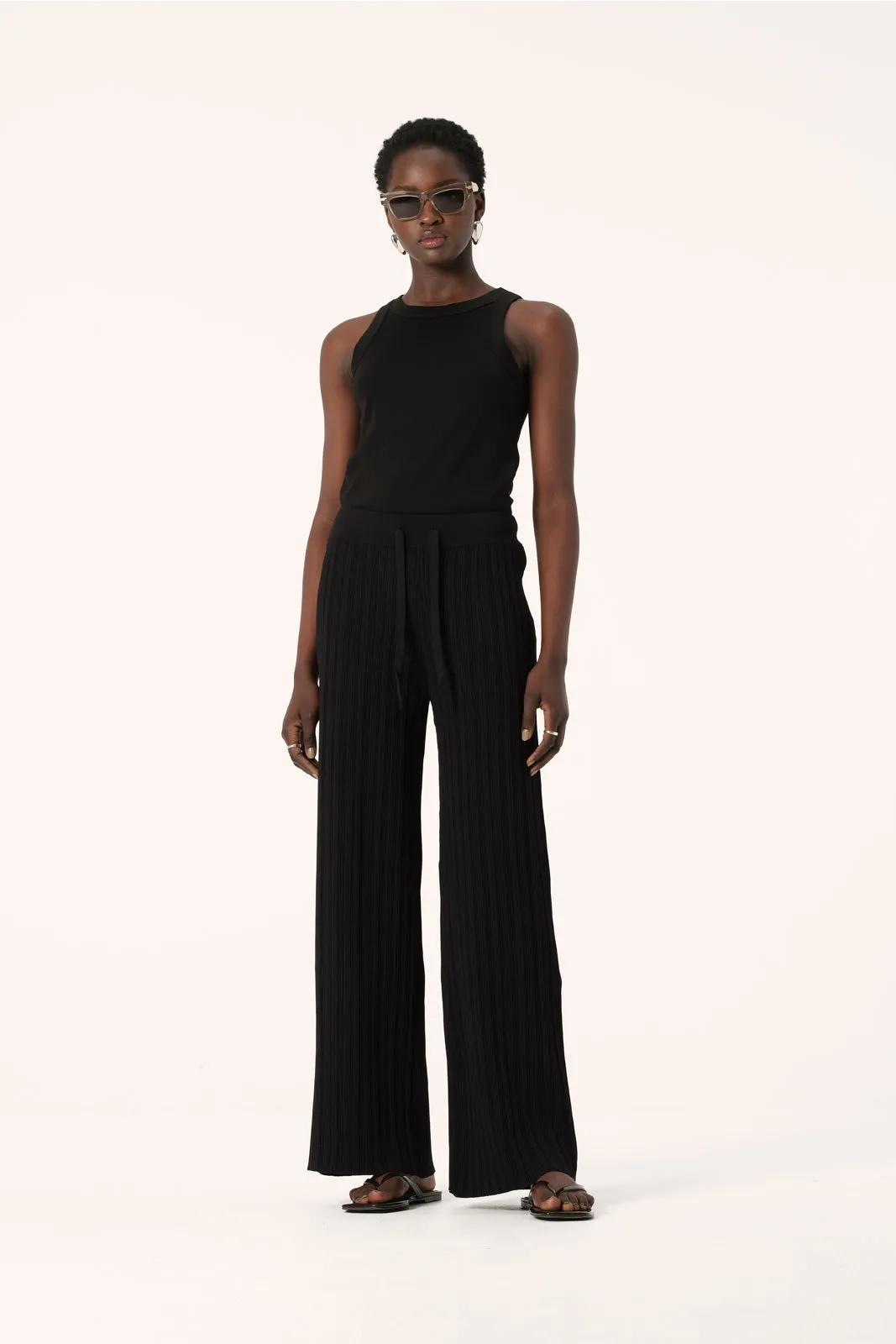 Roberta Knit Pant Black