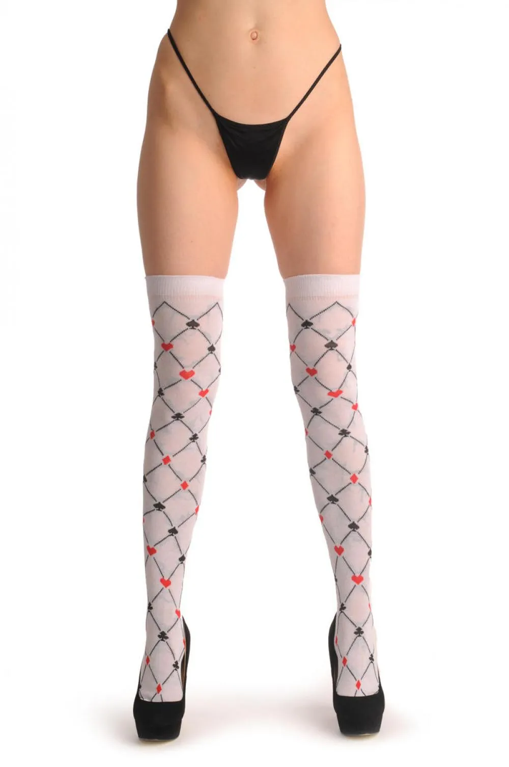 Small Playing Suit On White