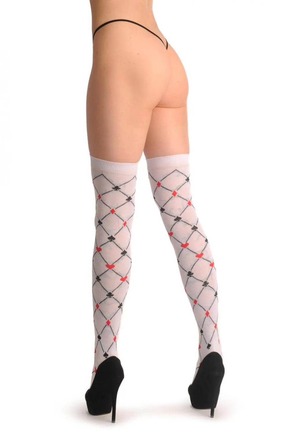 Small Playing Suit On White