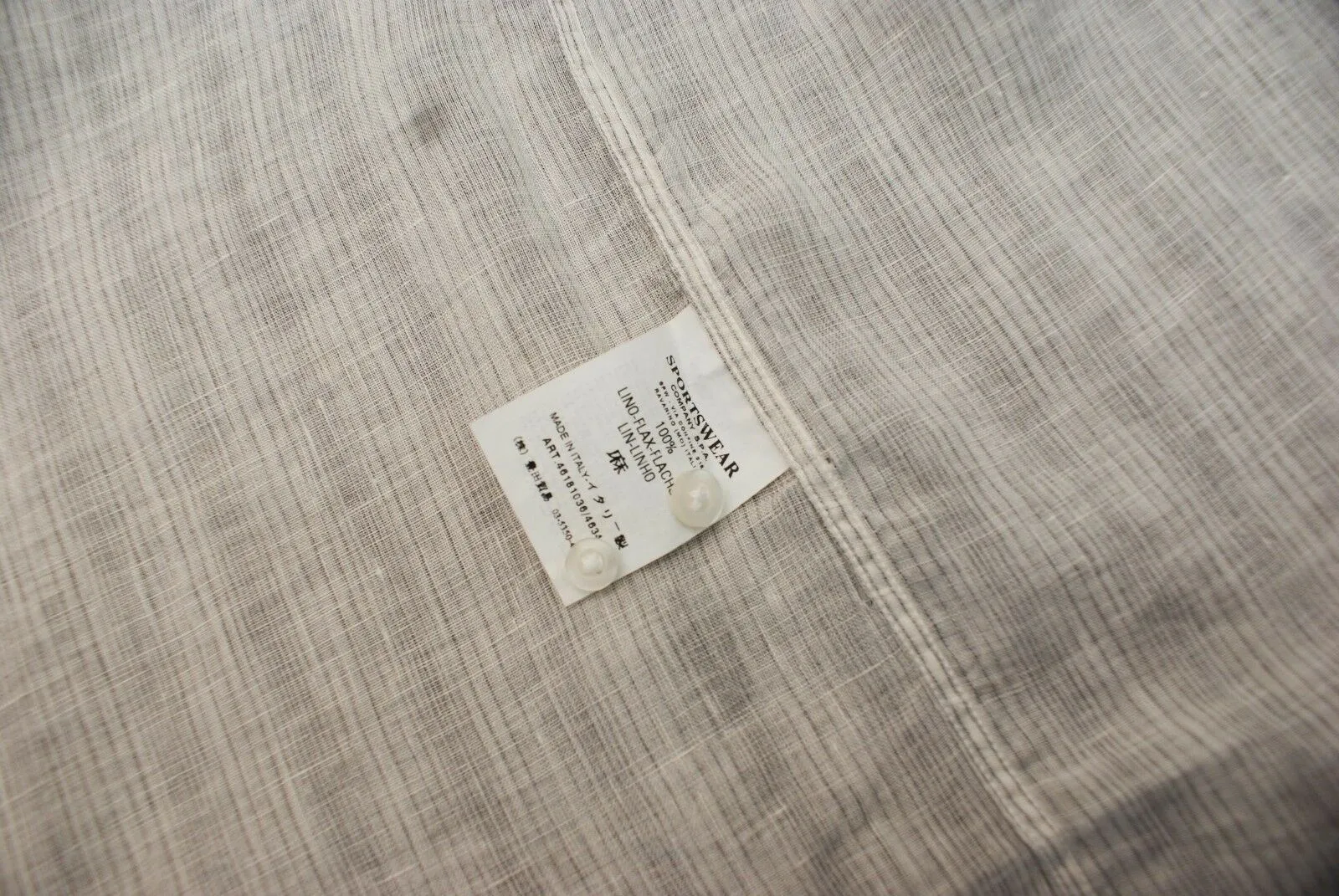Striped Linen S/S Shirt