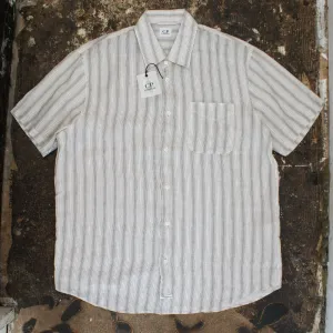 Striped Linen S/S Shirt