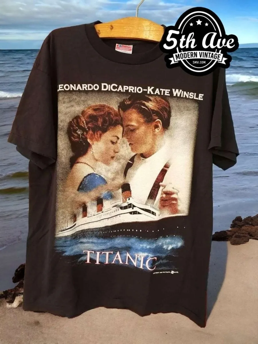 Titanic Single Stitch Movie t shirt